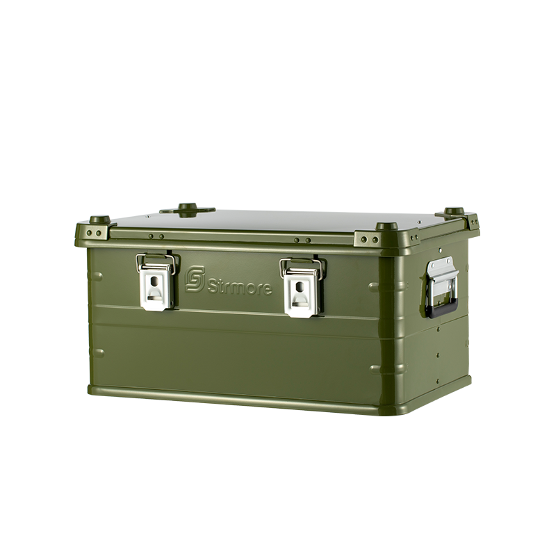 露营装备轻便收纳户外箱便携式手提铝镁合金箱手提铝镁合金收纳箱